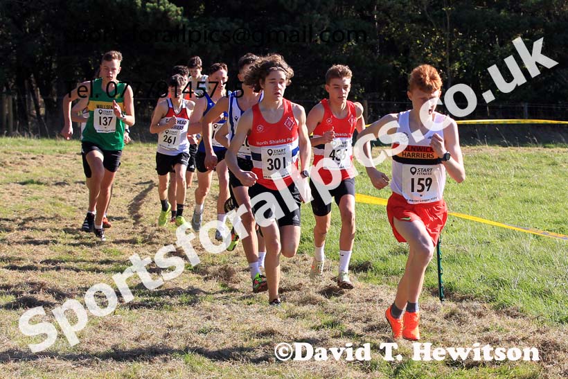 Mens under-17s 2023 Start Fitness NEHL, Druridge Bay Country Park, Northumberland.  Photo: David T. Hewitson/Sports for All Pics